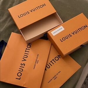 Louis Vuitton Signature Orange Gift Set